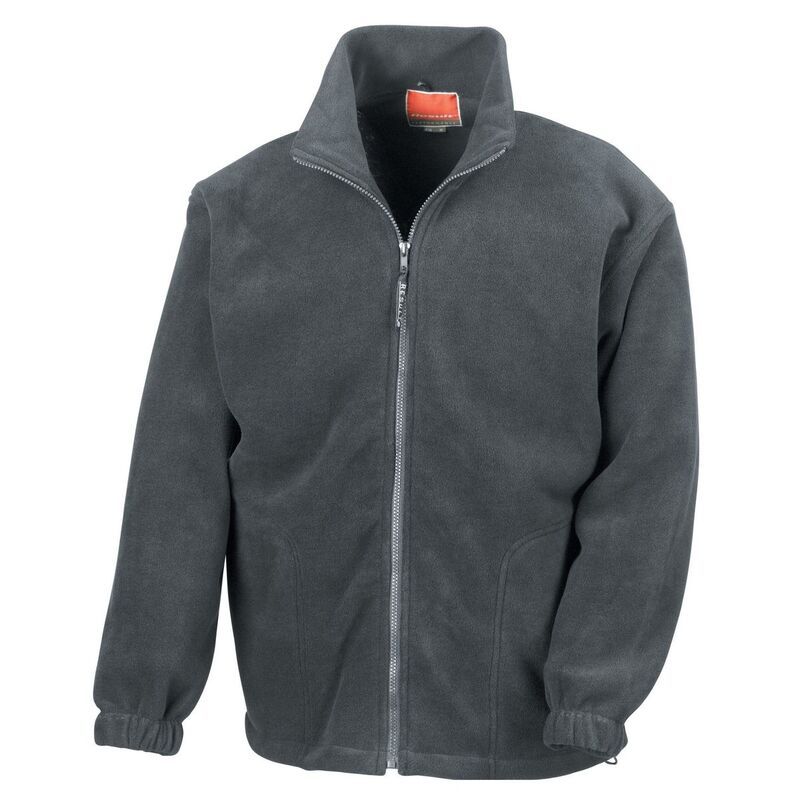 リザルト レディース アウター ニット・セーター フリース ジャケット Result Unisex Adult Polartherm Fleece Jacket Oxford Grey グレー