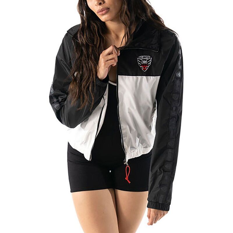 アンブランデッド レディース アウター ジャケット・ブルゾン Unbranded Womens The Wild Collective Black DC United Anthem FullZip J