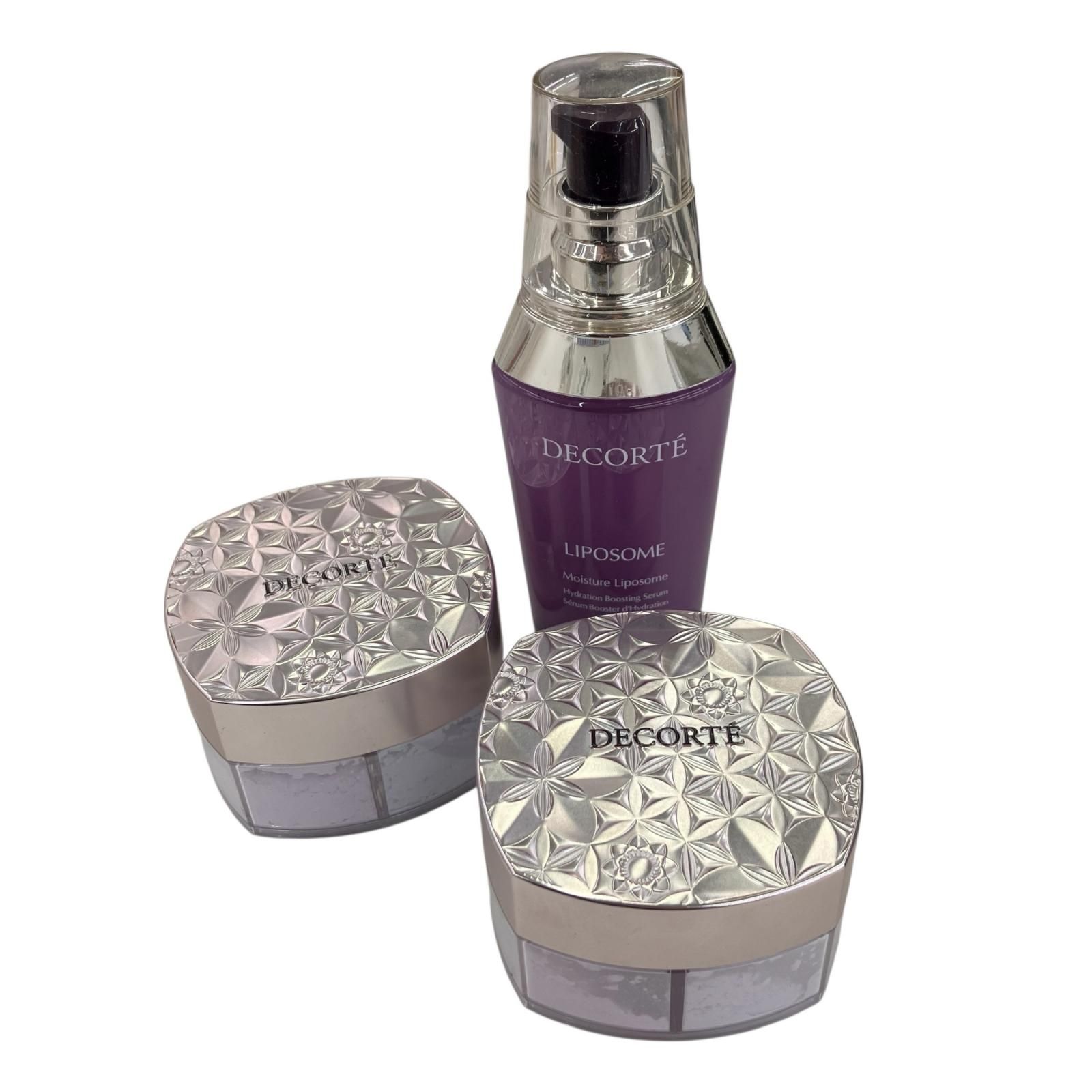 186005 COSMEDECORTE コスメデコルテ リポソーム 美容液 ルースパウダー101 3点まとめ売り