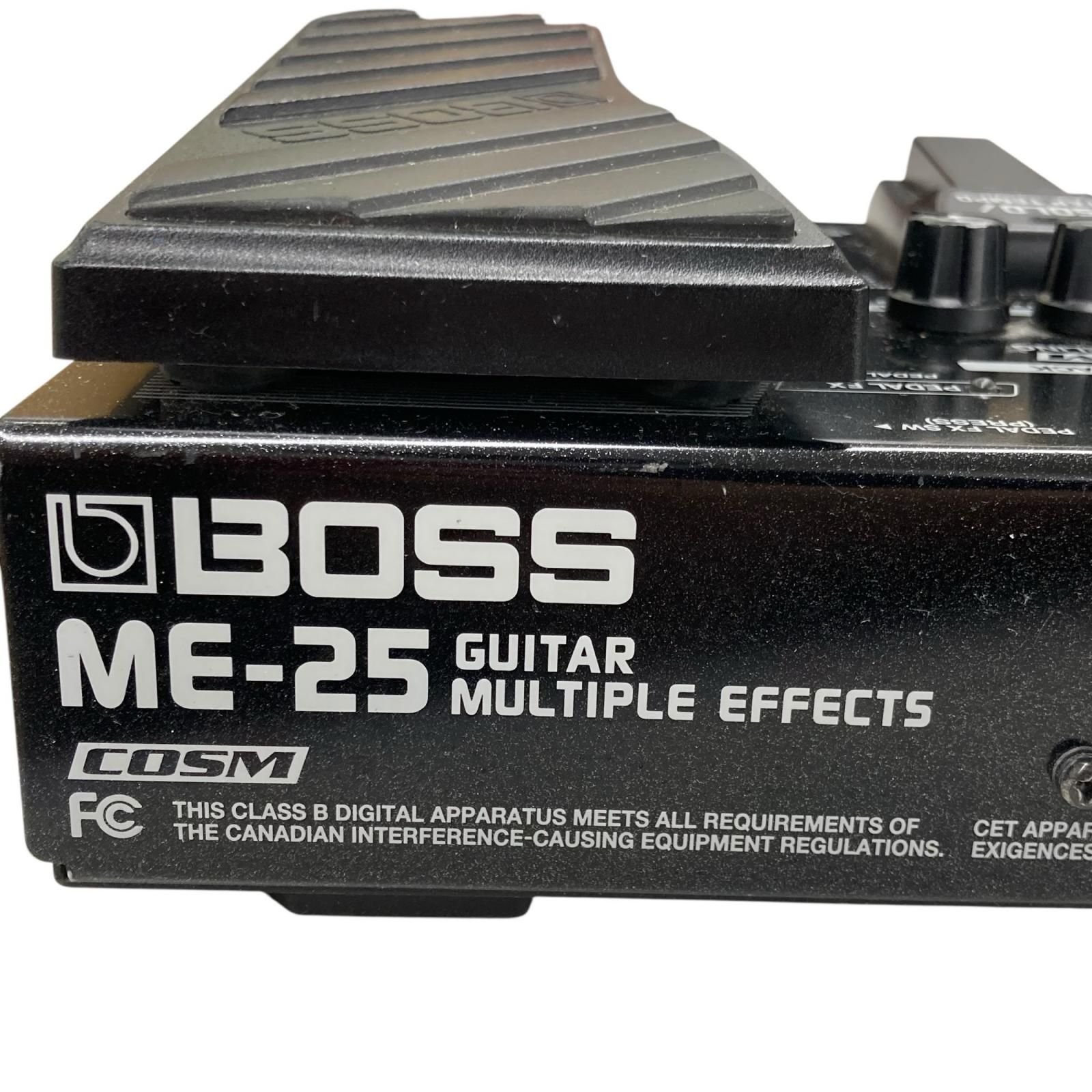 186000 動作未確認 BOSS ボス マルチエフェクター ME-25 - メルカリ