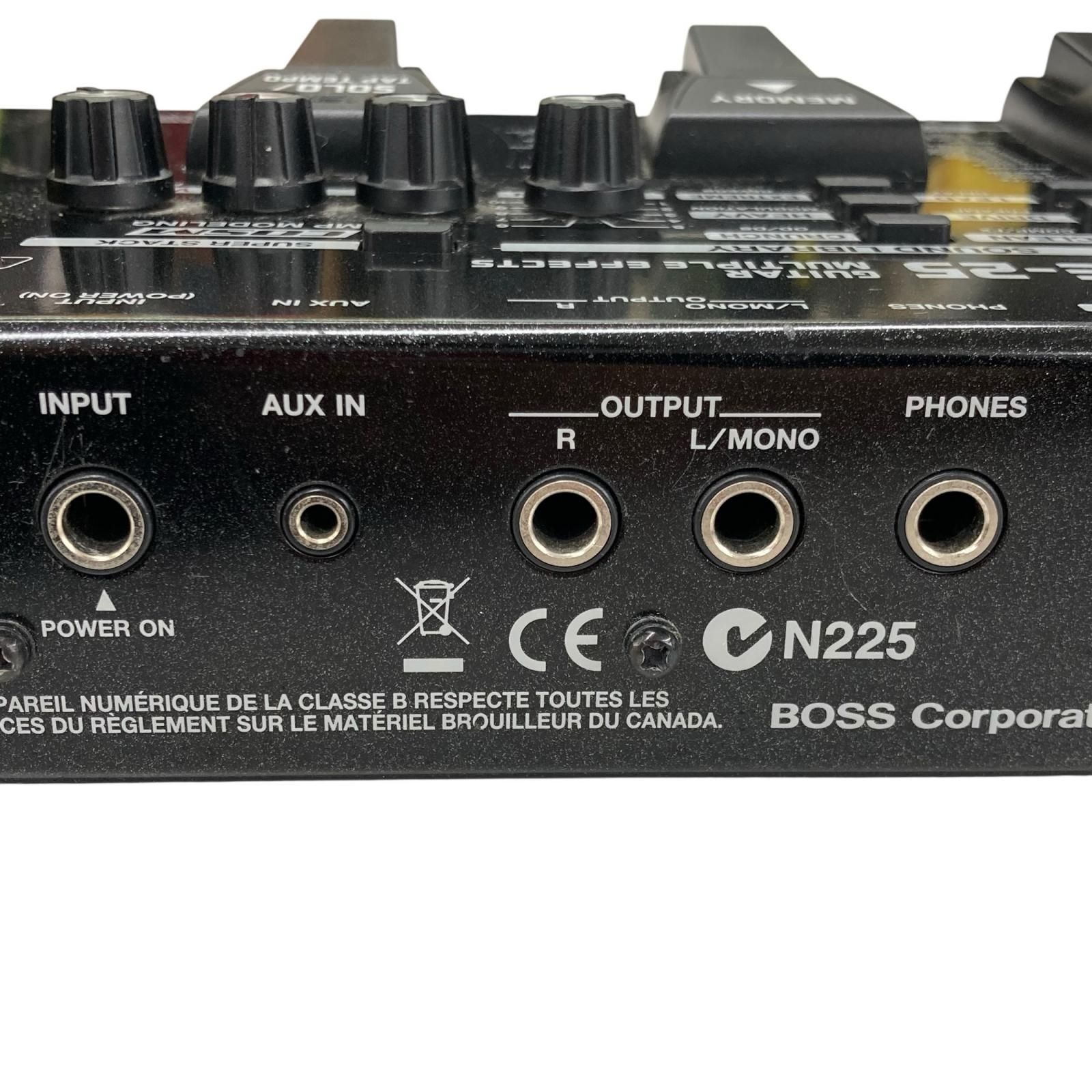186000 動作未確認 BOSS ボス マルチエフェクター ME-25 - メルカリ