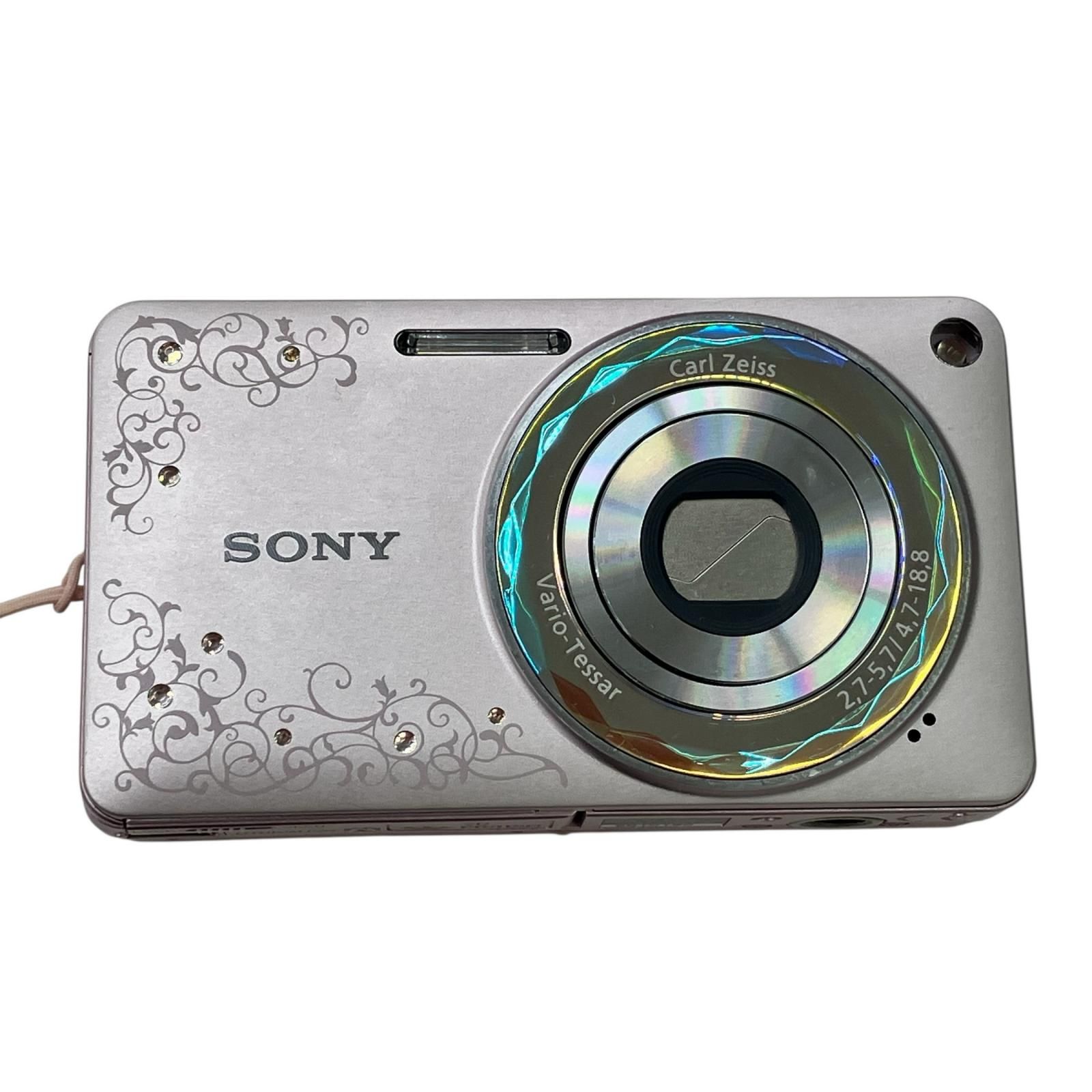 186000 動作未確認 SONY ソニー 現状品 Cyber-shot コンパクトデジタルカメラ DSC-W350D ピンク