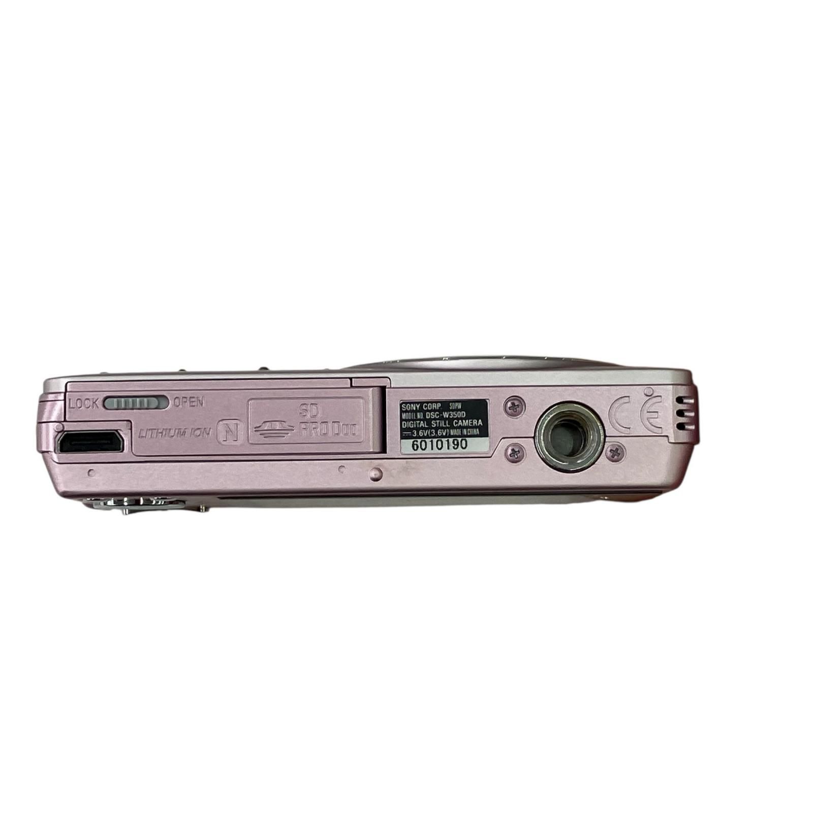 186000 動作未確認 SONY ソニー 現状品 Cyber-shot コンパクトデジタルカメラ DSC-W350D ピンク 186000 動作未確認 SONY ソニー 現状品 Cyber-shot コンパクトデジタルカメラ DSC-W350D ピンク