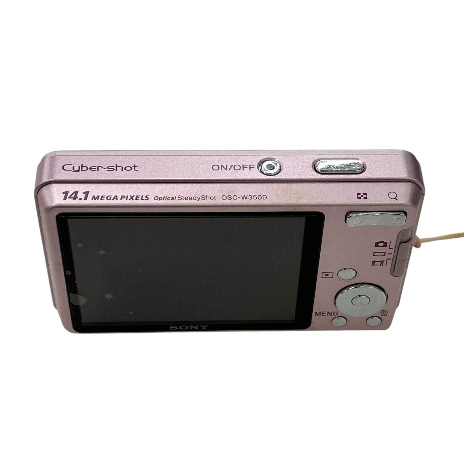 186000 動作未確認 SONY ソニー 現状品 Cyber-shot コンパクトデジタルカメラ DSC-W350D ピンク 186000 動作未確認 SONY ソニー 現状品 Cyber-shot コンパクトデジタルカメラ DSC-W350D ピンク