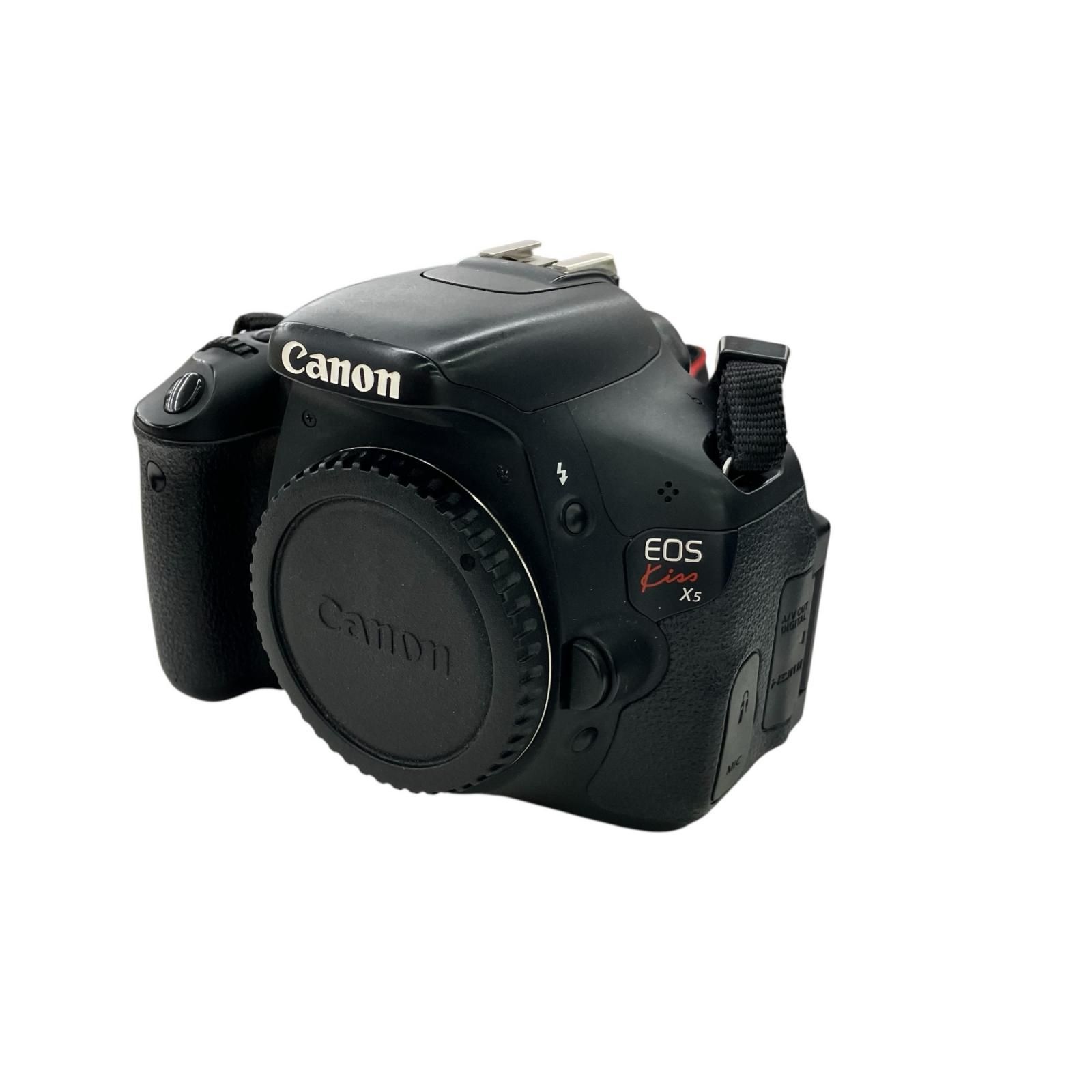 186000 動作確認済み canon キャノン 現状品 EOS kiss X5 一眼レフ