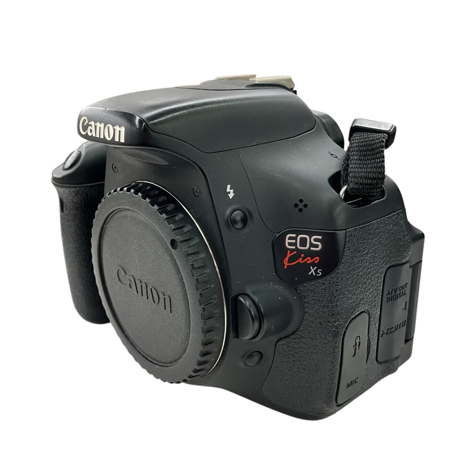 Canon EOS Kiss X5 動作確認済み 186000 動作確認済み canon キャノン 現状品 EOS kiss X5 一眼レフ