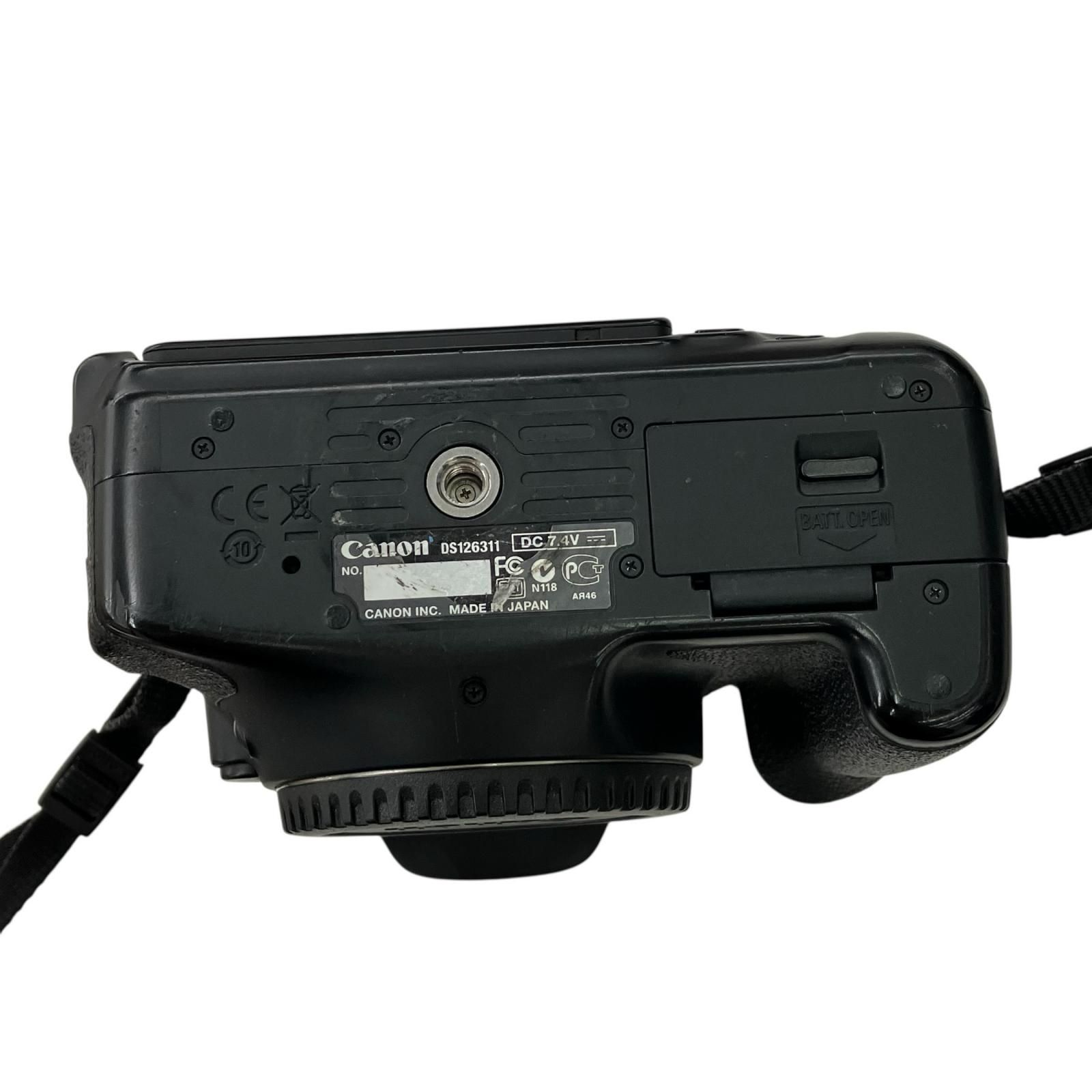 186000 動作確認済み canon キャノン 現状品 EOS kiss X5 一眼レフ