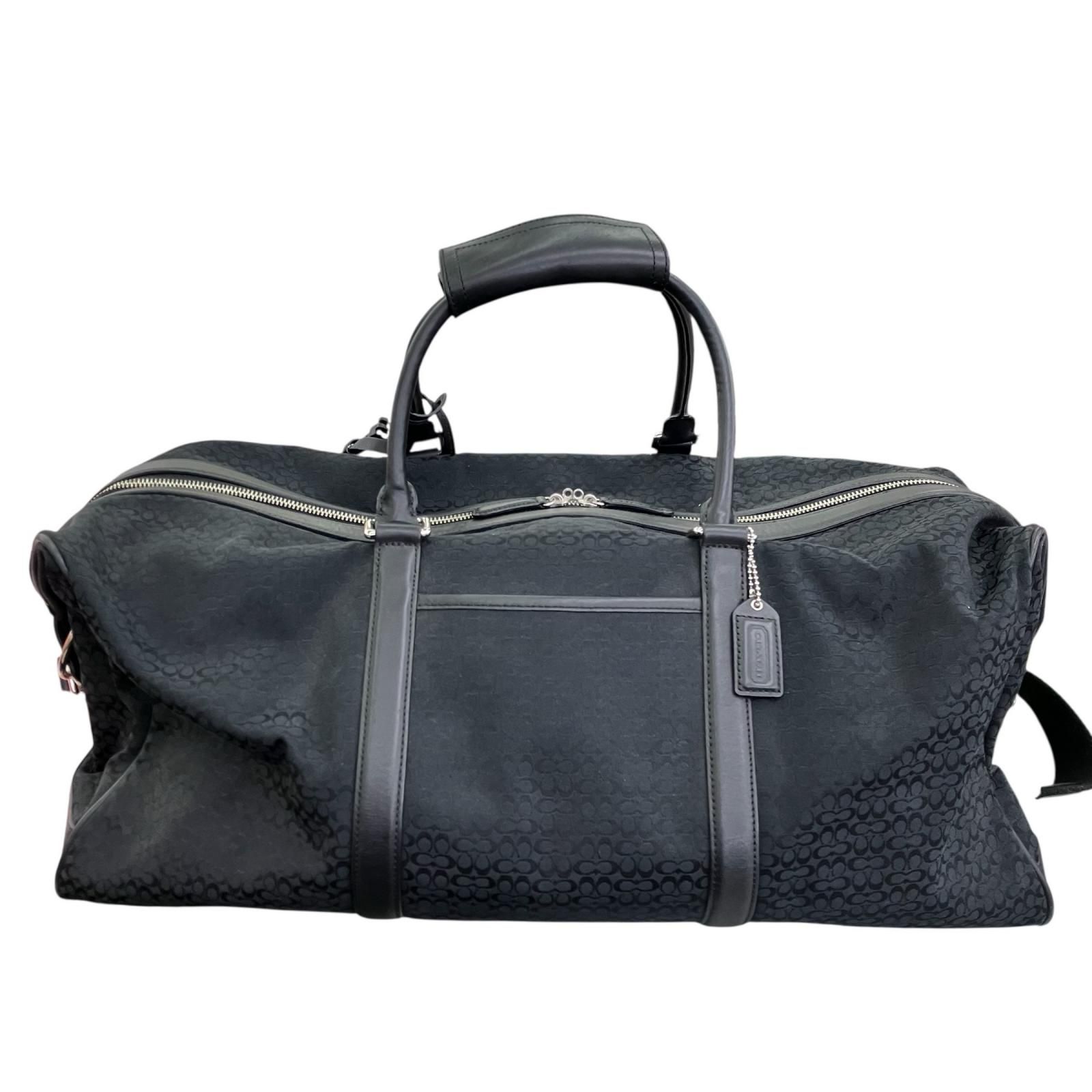 186005 現状品 COACH コーチ 2WAY ボストンバッグ ブラック
