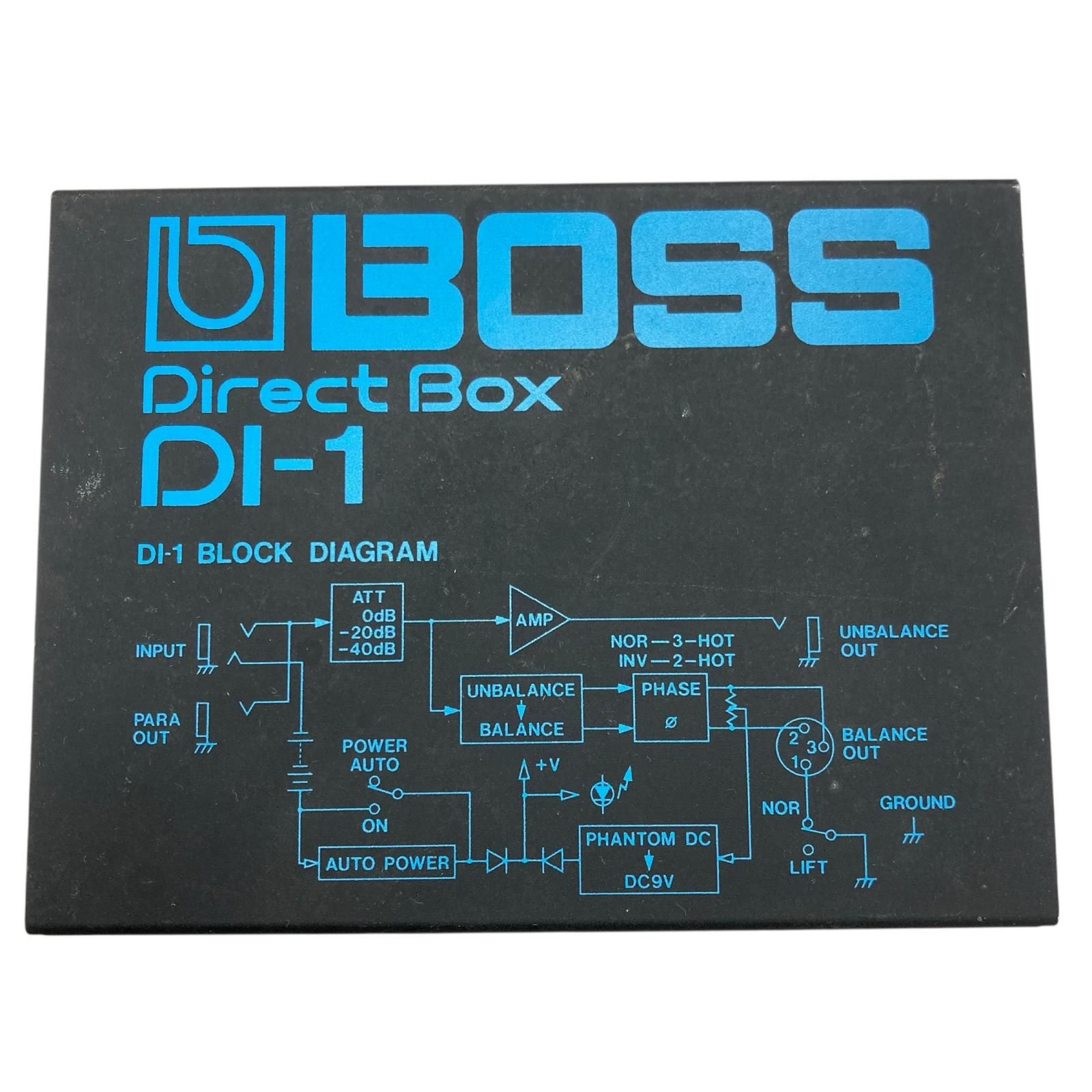 186000 動作未確認 BOSS ボス Direct Box ダイレクトボックス Dl−1