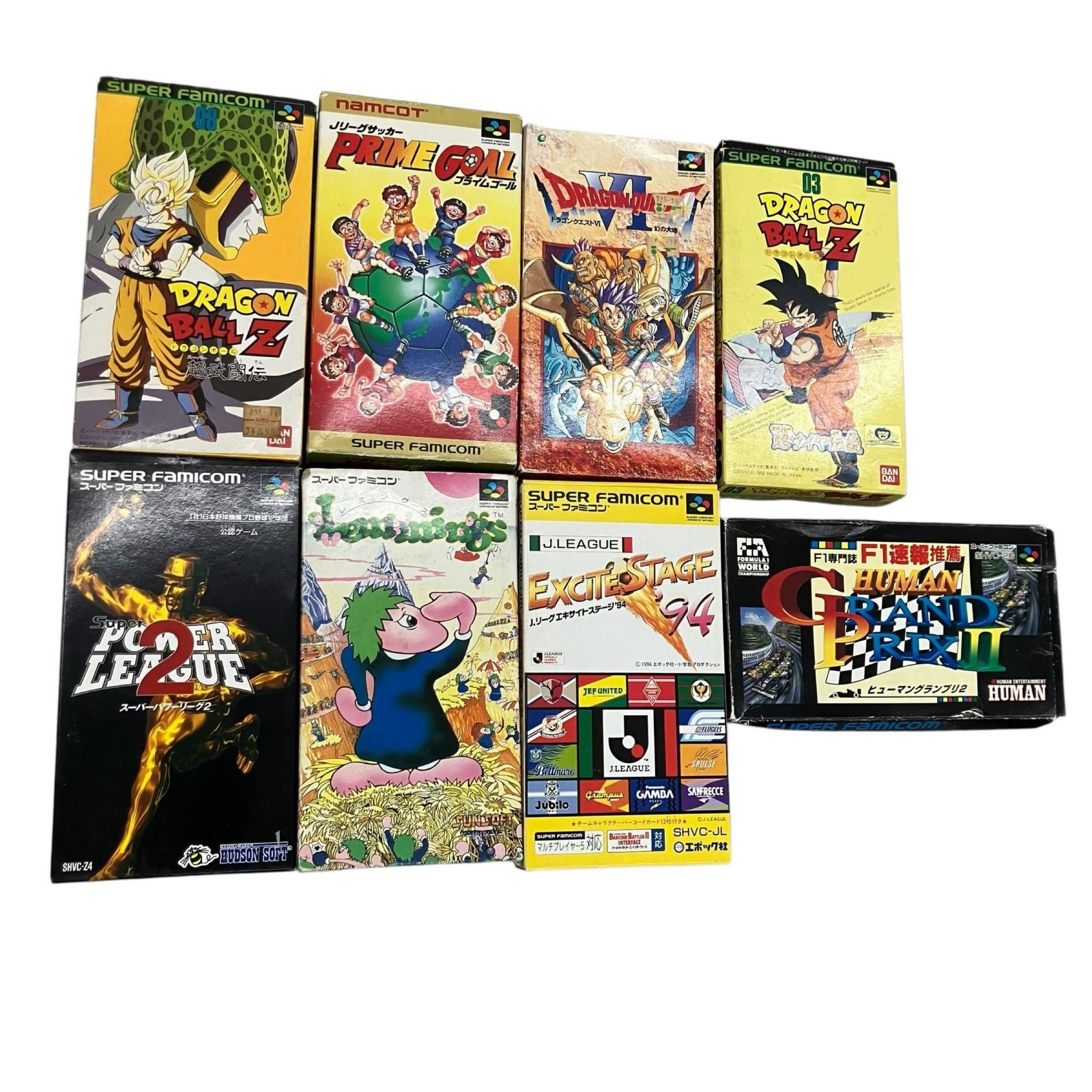 199990 動作未確認 スーパーファミコン ソフト 7点まとめ売り