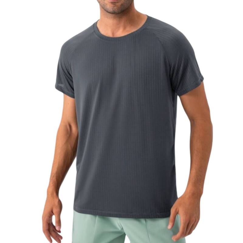 アンナカシ レディース トップス Tシャツ AnnaKaci Mens Lightweight Performance TShirt with MoistureWicking Fabric and R