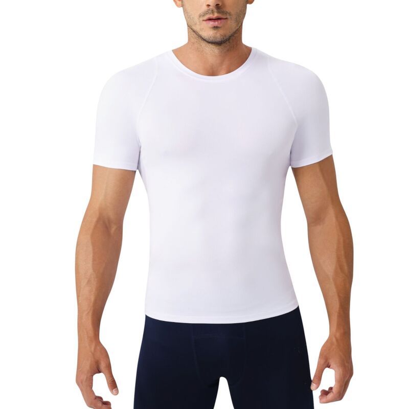 アンナカシ レディース トップス Tシャツ AnnaKaci Mens Fitted Short Sleeve Performance TShirt with Stretch Fabric and M
