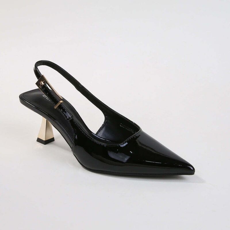 バーネス レディース シューズ パンプス ヒール BERNESS Cassandra Slingbackitten Heels Black ブラック