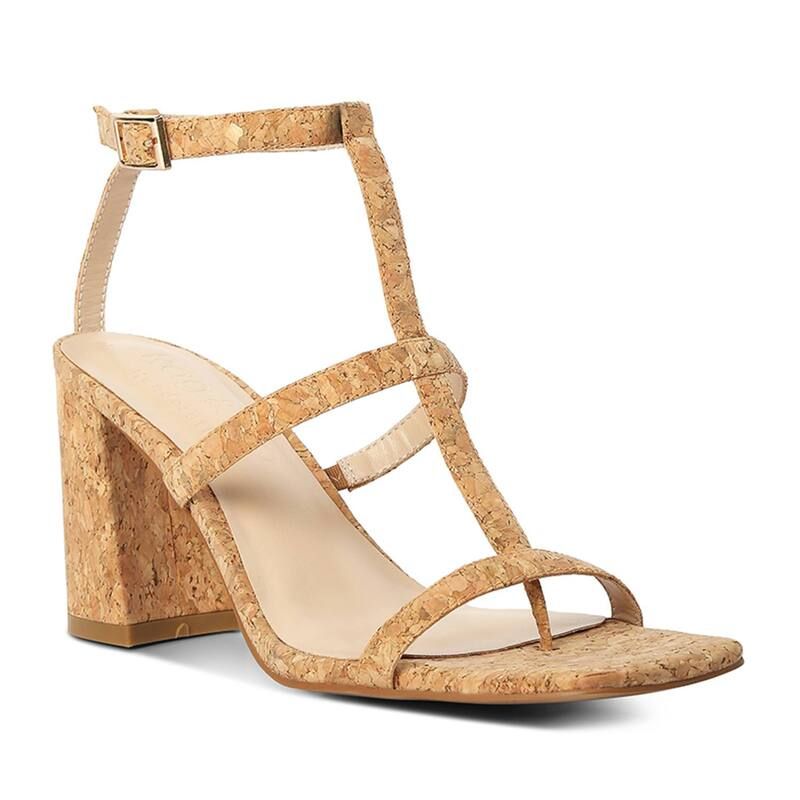 ラグアンドコー レディース シューズ パンプス サンダル ヒール Rag Co Mirabella Womens Block Heel Dressandals Natural