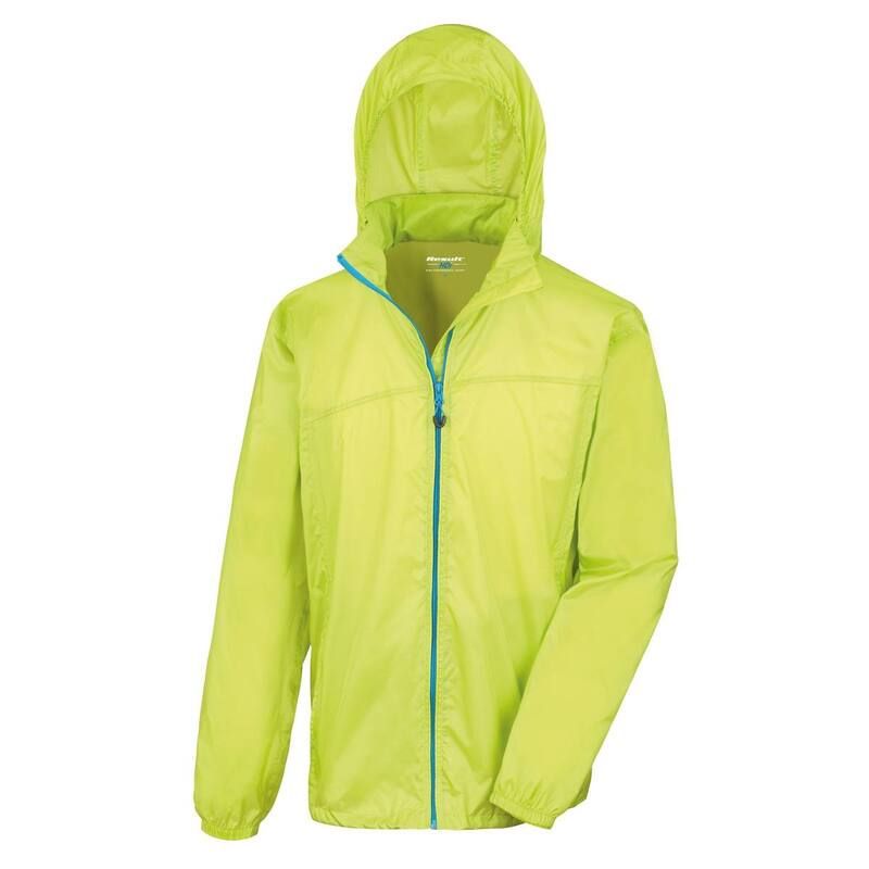 リザルト レディース アウター ジャケット・ブルゾン Result Unisex HDi Quest Hydradri Lightweight Waterproof Jacket Lime And R