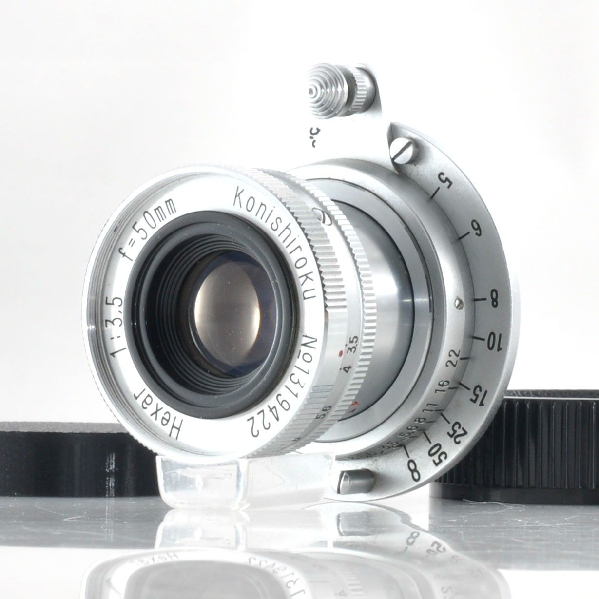 【小西六】Konishiroku Hexar 50mm F3.5 L39 LTM マニュアルフォーカスレンズ #T896B
