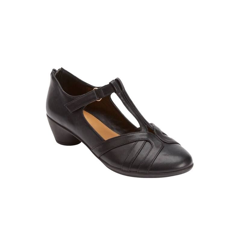 コンフォートビュー レディース シューズ パンプス Comfortviewomens The TStrap Shootie Black ブラック