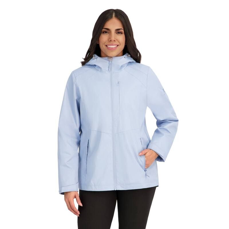 ゼロエクスポージャー レディース アウター ジャケット・ブルゾン Womens ZeroXposur Amyahooded Rain Jacket Dusk Blue ブルー
