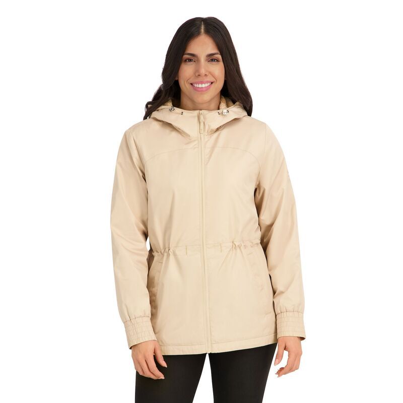 ゼロエクスポージャー レディース アウター ジャケット・ブルゾン Womens ZeroXposur Cassandra Hooded Rain Shell Jacket Chai