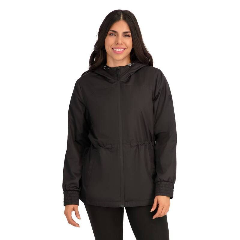 ゼロエクスポージャー レディース アウター ジャケット・ブルゾン Womens ZeroXposur Cassandra Hooded Rain Shell Jacket Black ブラック