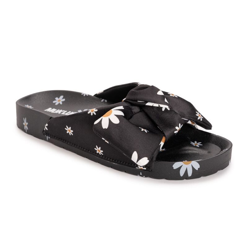 ムクルクス レディース シューズ サンダル MUK LUKS Island Luau Womensandals Black White ホワイト