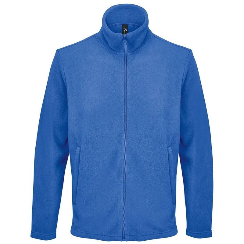 ソルズ レディース アウター ジャケット・ブルゾン フリース SOLS Unisex Adult Microfleece Jacket Royal Blue ブルー