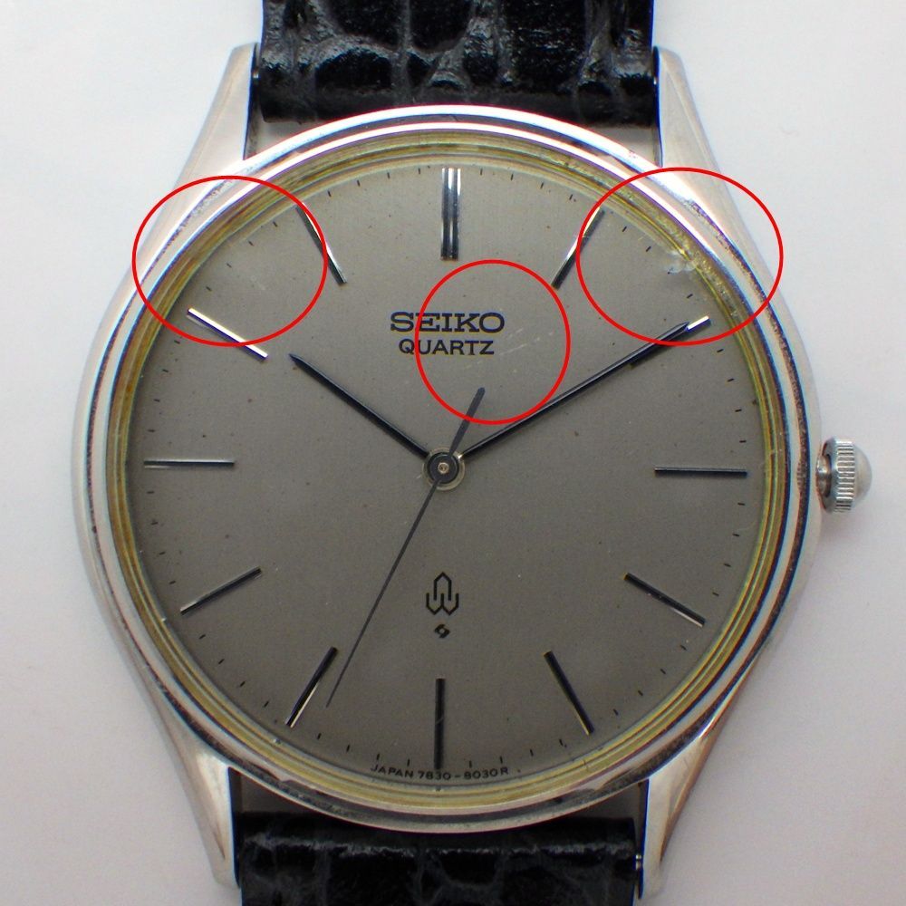 セイコー　シャリオ　クォーツ　7830-8030 シルバーグレーダイヤル SEIKO セイコー シャリオ 7830-8030 腕時計 クォーツ 稼働品 メンズ