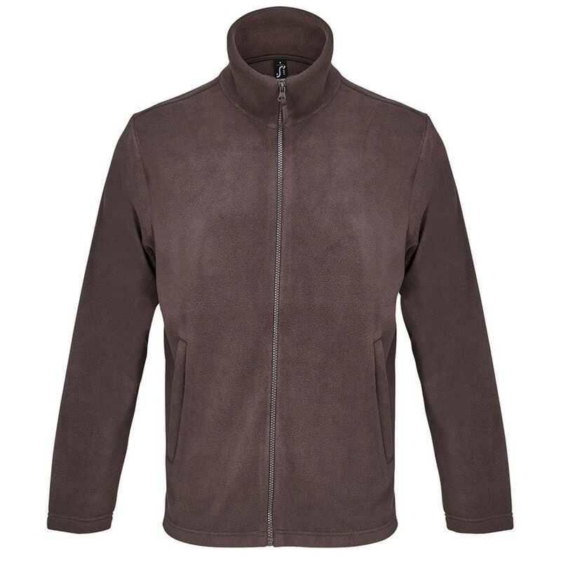 ソルズ レディース アウター ジャケット・ブルゾン フリース SOLS Unisex Adult Microfleece Jacket Dark Chocolate チョコレート 10,836円
