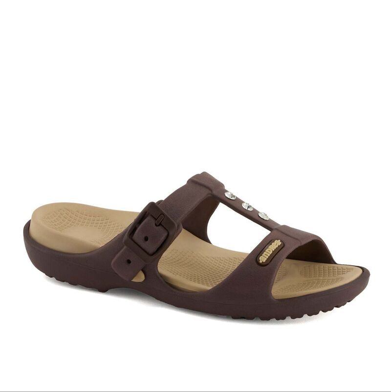アンドレア レディース シューズ サンダル Andrea Womens comfort Sandals 942703866009 Brown ブラウン
