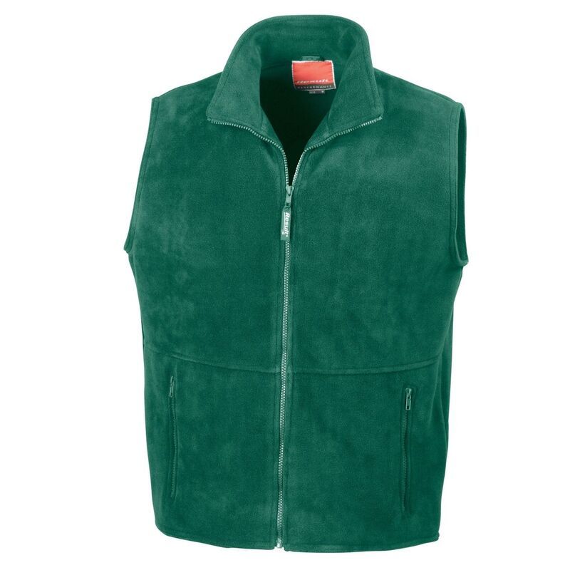 リザルト レディース アウター ジャケット・ブルゾン フリース Result Unisex Adult Polartherm Fleece Lined Body Warmer Forest フォレスト