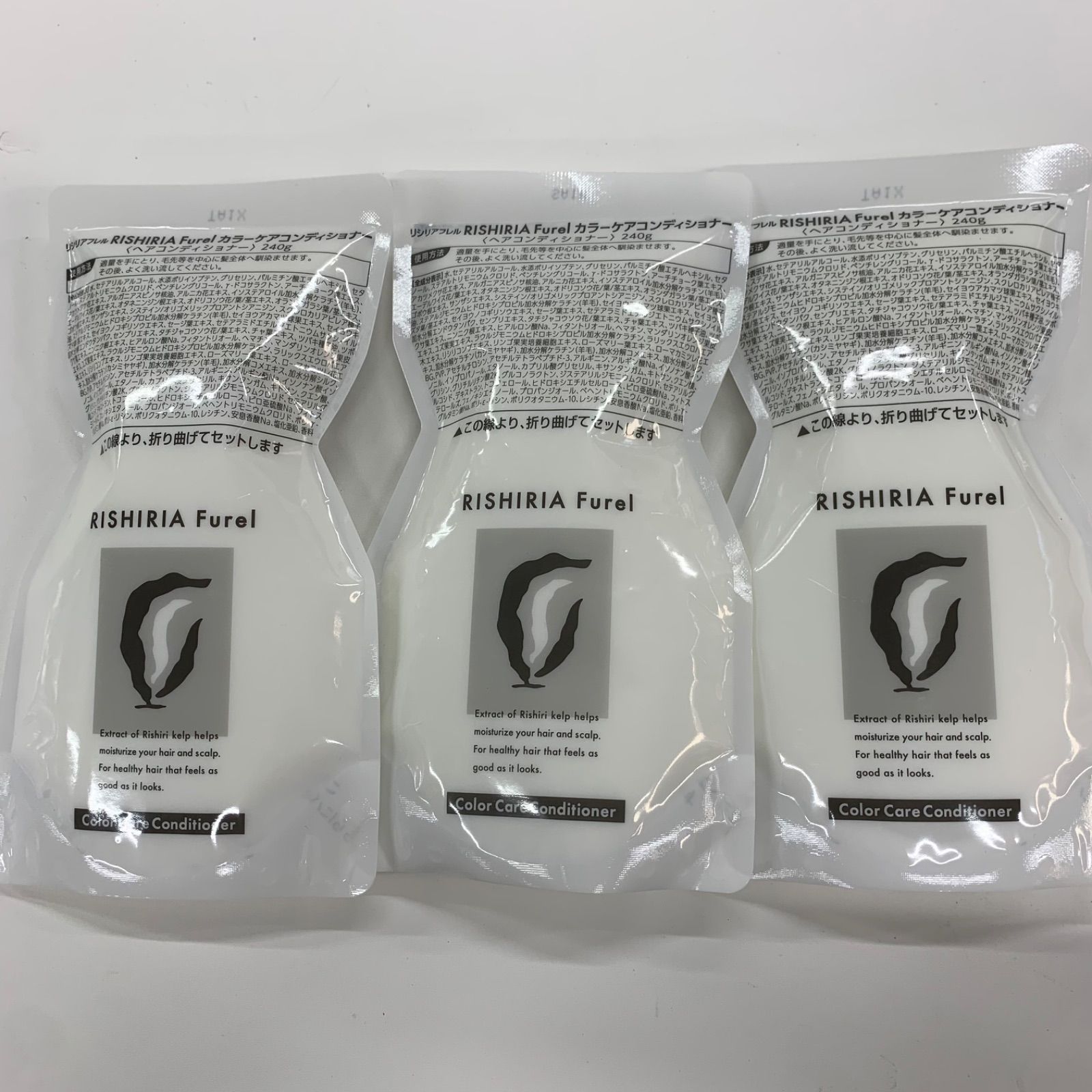 D3934 K RISHIRIA Furel リシリアフレル カラーケアコンディショナー 240ｇ 計3点セット