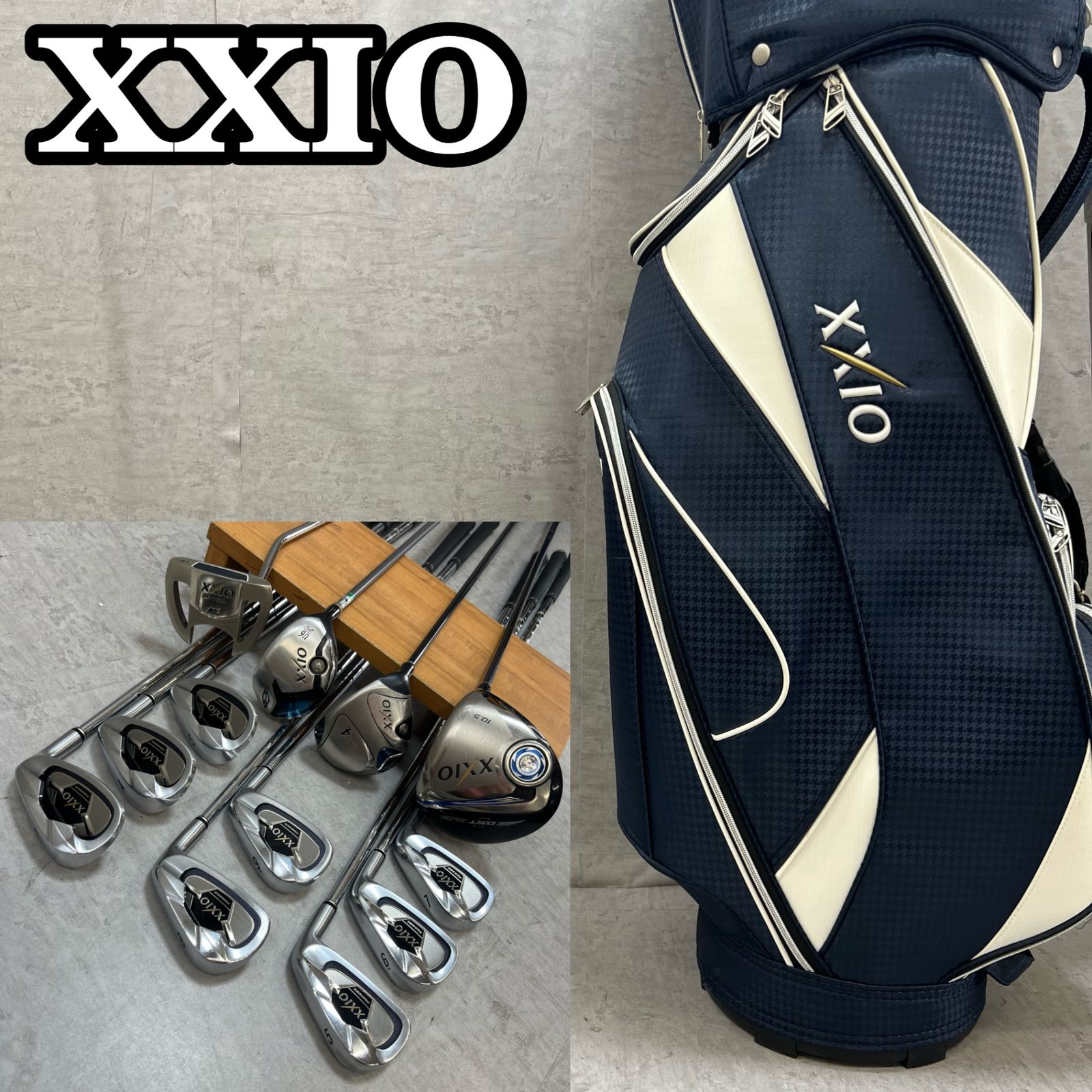 XXIO ゼクシオ メンズゴルフ クラブセット 12本 右利き用 キャディ 