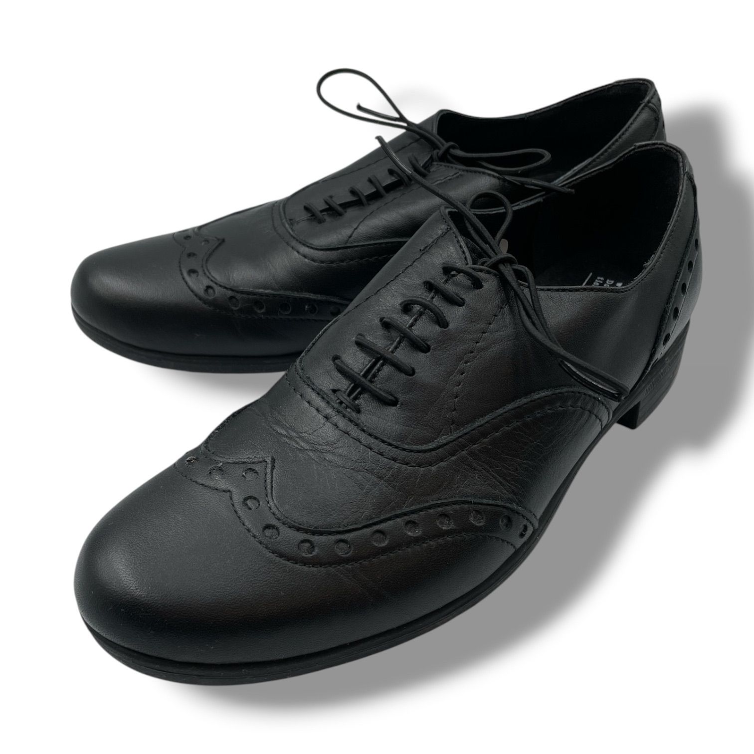 chausser ショセ トラベルシューズ ウィングチップ レースアップ
