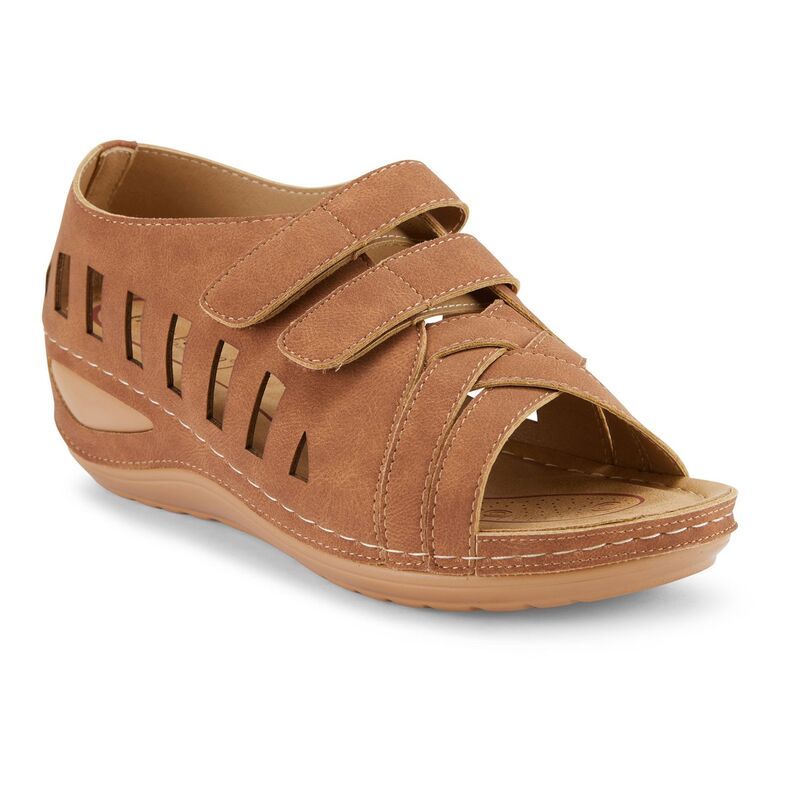 ヘンリーフェレーラ レディース シューズ サンダル Henry Ferrera By Charming Lady Style Indiana Womens Comfort Shoes Brown ブラ