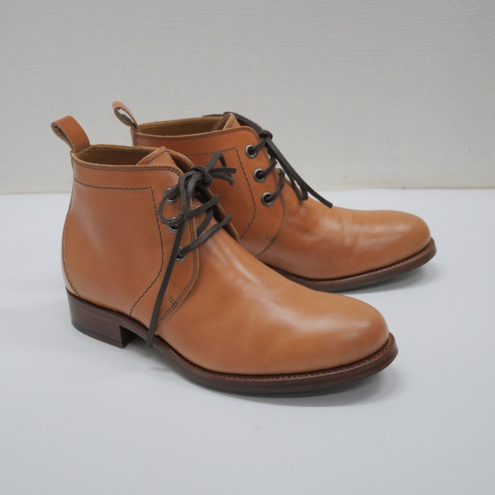 chausser ショセ C-7120 CORDOVAN CHUKKA BOOTS サイズ25 コードヴァン 
