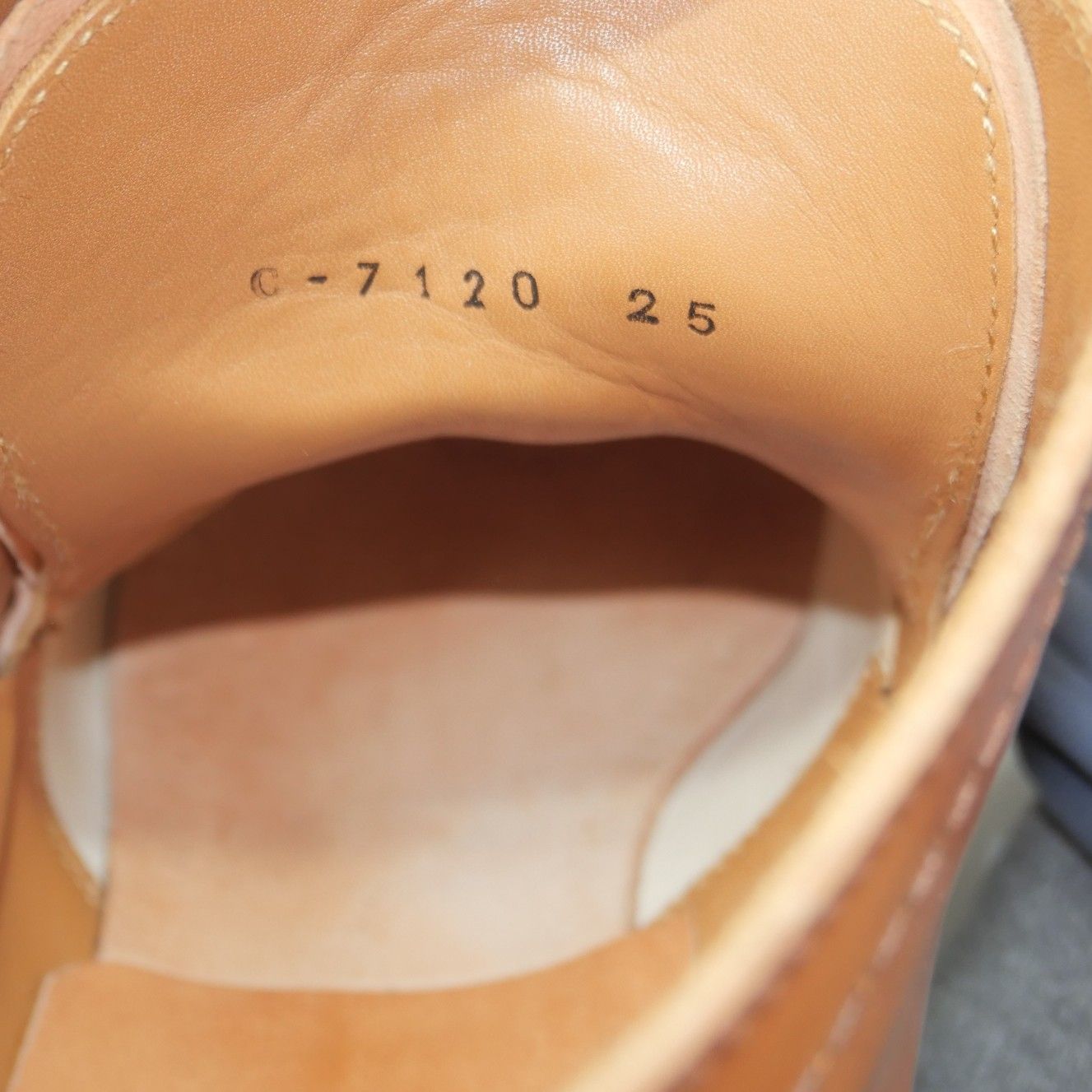 chausser ショセ C-7120 CORDOVAN CHUKKA BOOTS サイズ25 コードヴァン
