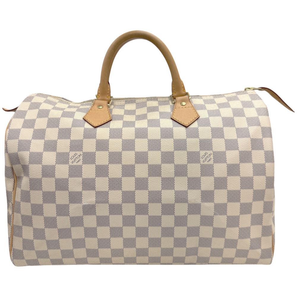 【中古】LOUIS VUITTON ルイ ヴィトン ダミエ アズール M41535 BA4103 スピーディ35 ボストンバッグ 旅行バッグ ハンドバッグ メンズ レディース ユニセックス 旅行鞄 旅行かばん 人気 お出かけ 【ブランドギャラリー心斎橋店】