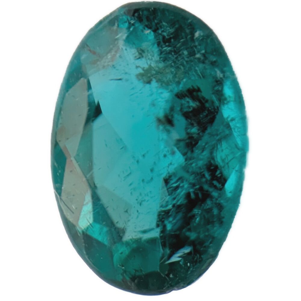 0.259ct パライバトルマリンルース Loose ルース グリーン 中央宝石研究所鑑別書【♀】【S】【レディース】★■615730【中古】