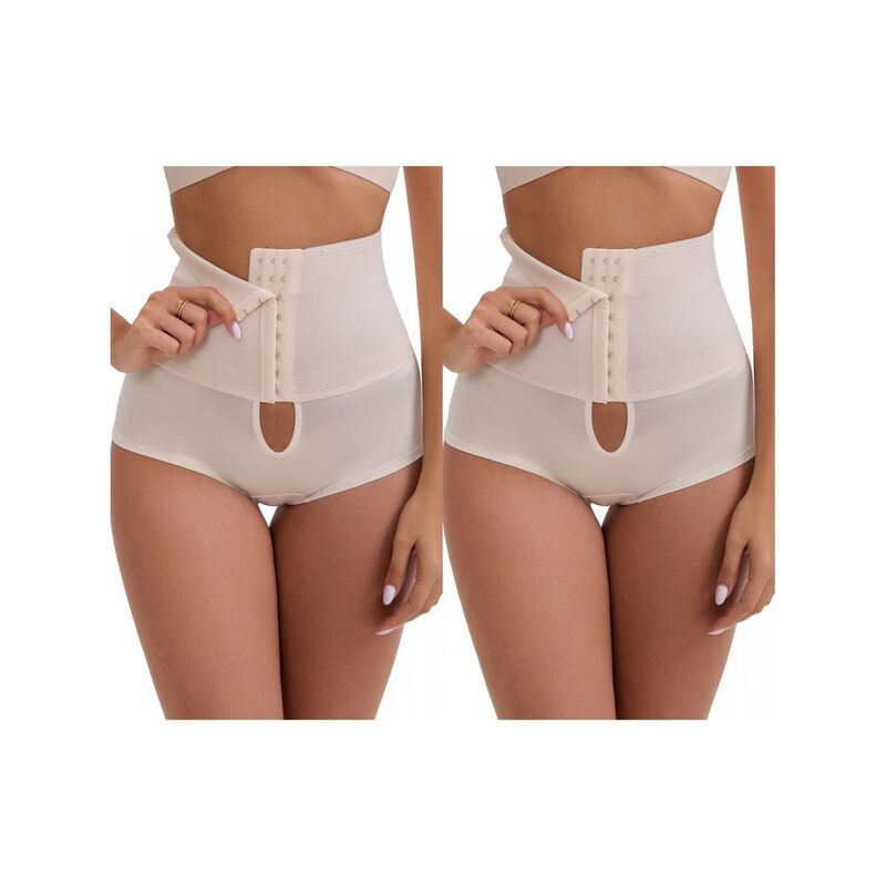 インスパイア シック レディース ボトムス カジュアルパンツ ショートパンツ ハイウエスト INSPIRE CHIC 2 Packs Womens HighWaisted Shaper Knicker