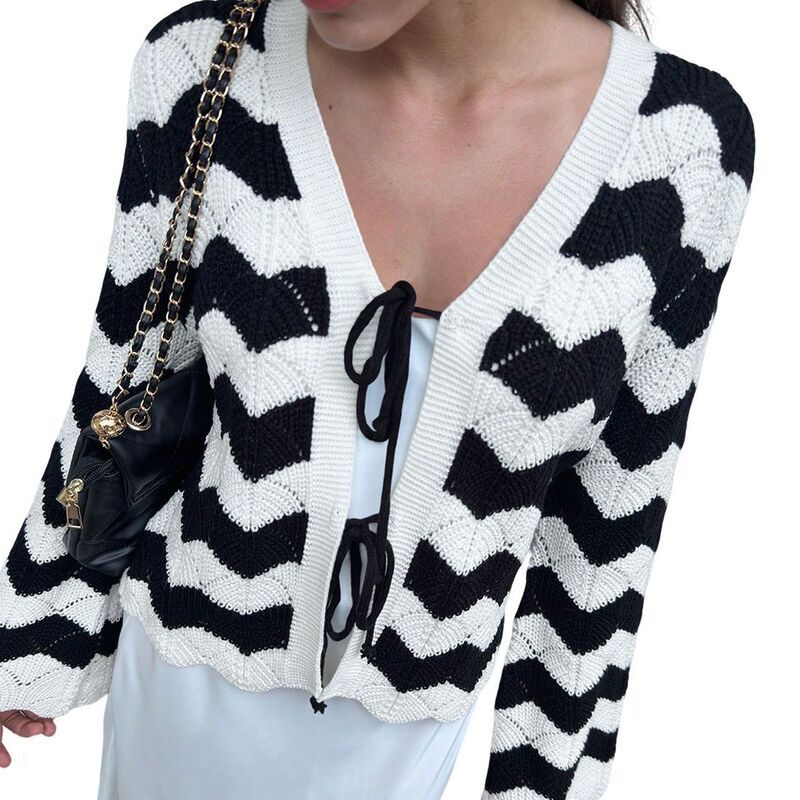 クリアフラワー レディース アウター ニット・セーター Vネック カーディガン ClearFlower Womens V Neck Long Sleeve Cardigan Knit Pattern