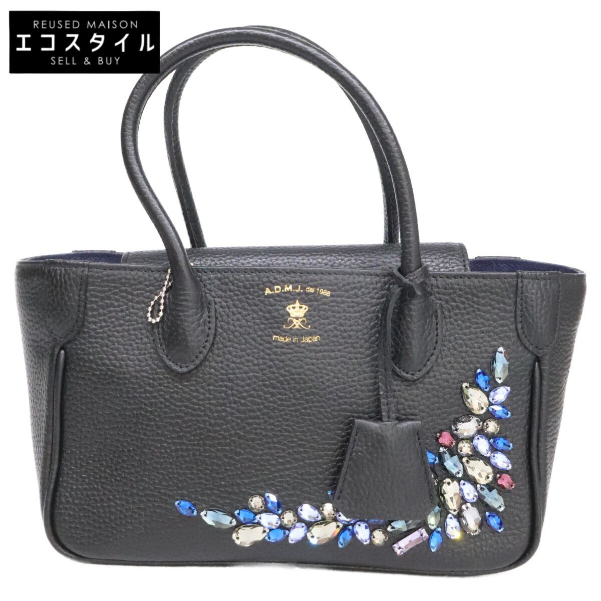 A.D.M.J. Accessoires De Mademoiselle　ADMJ　【新品同様】19SC050204 グラデーションスワロフスキー ミニ