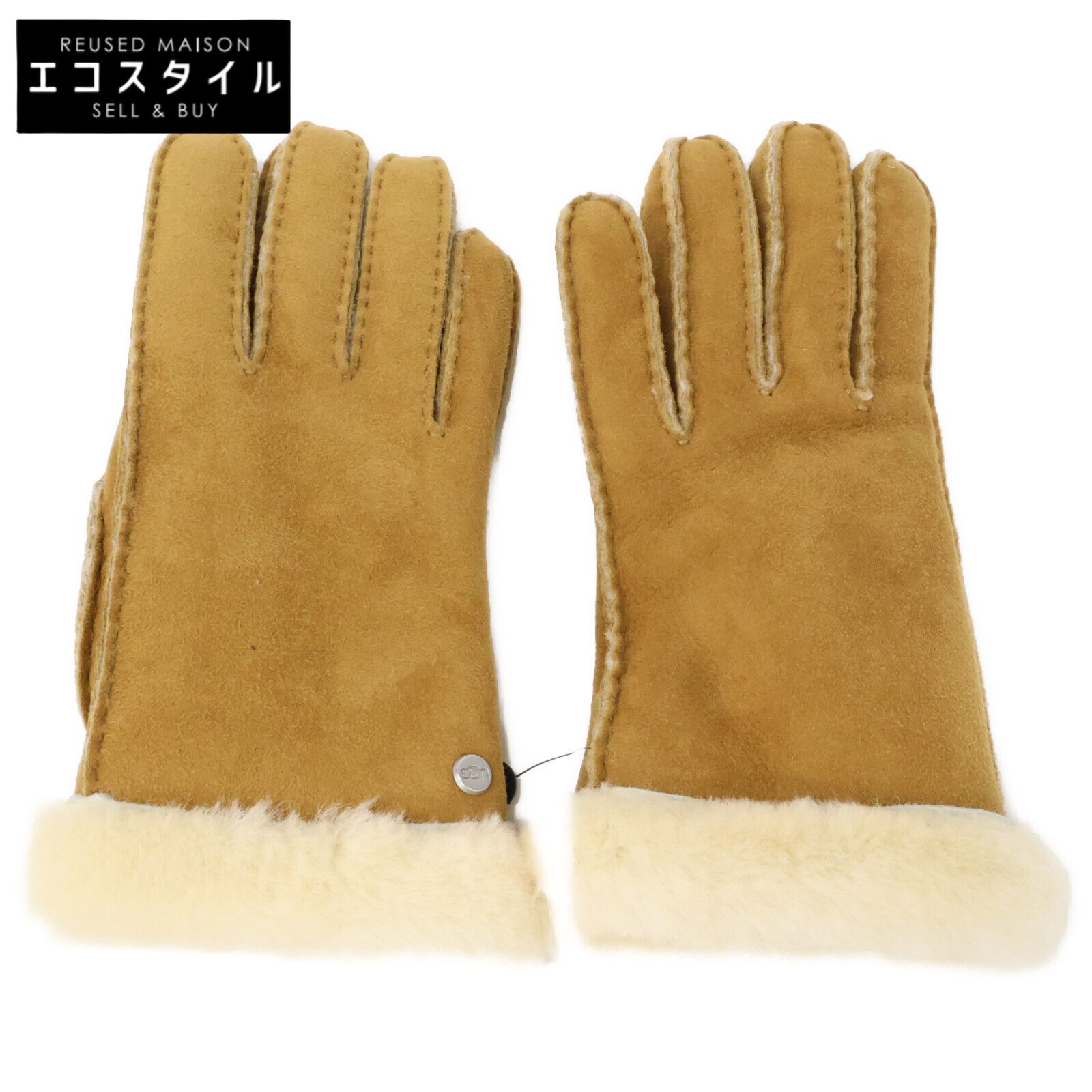 UGG　アグ　【新品同様】シープスキン 手袋　M/M
