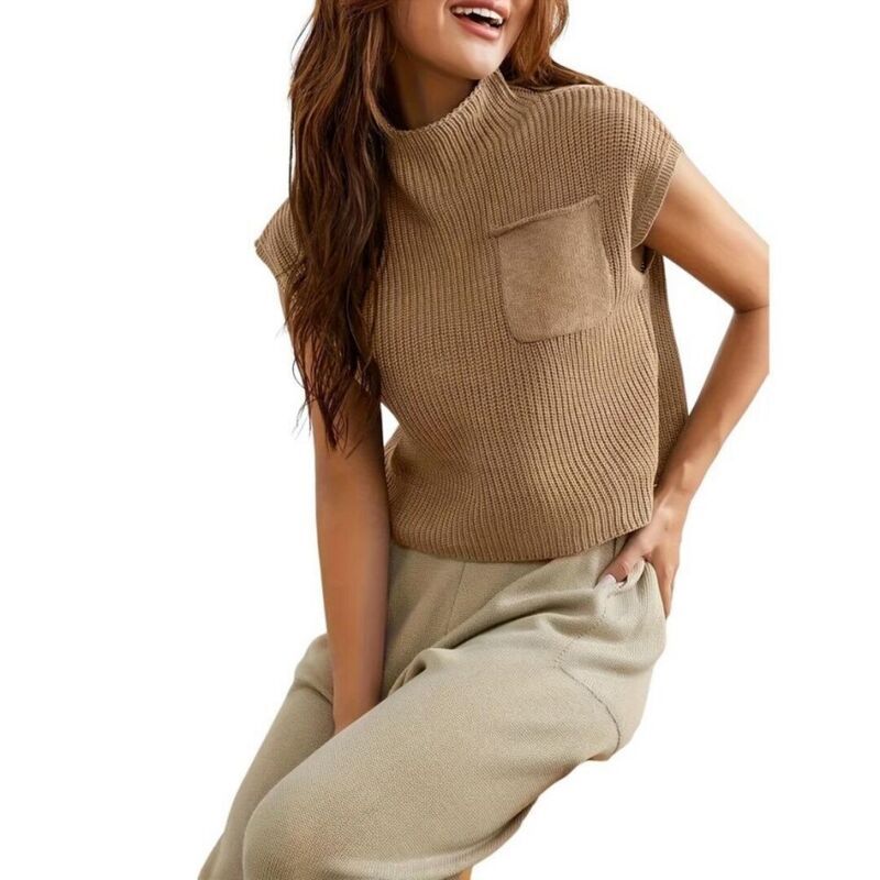 イエスファッション レディース アウター ニット・セーター ベスト ノースリーブ Yesfashion Womensummer Sleevelessweater Casual Vest Knit Li