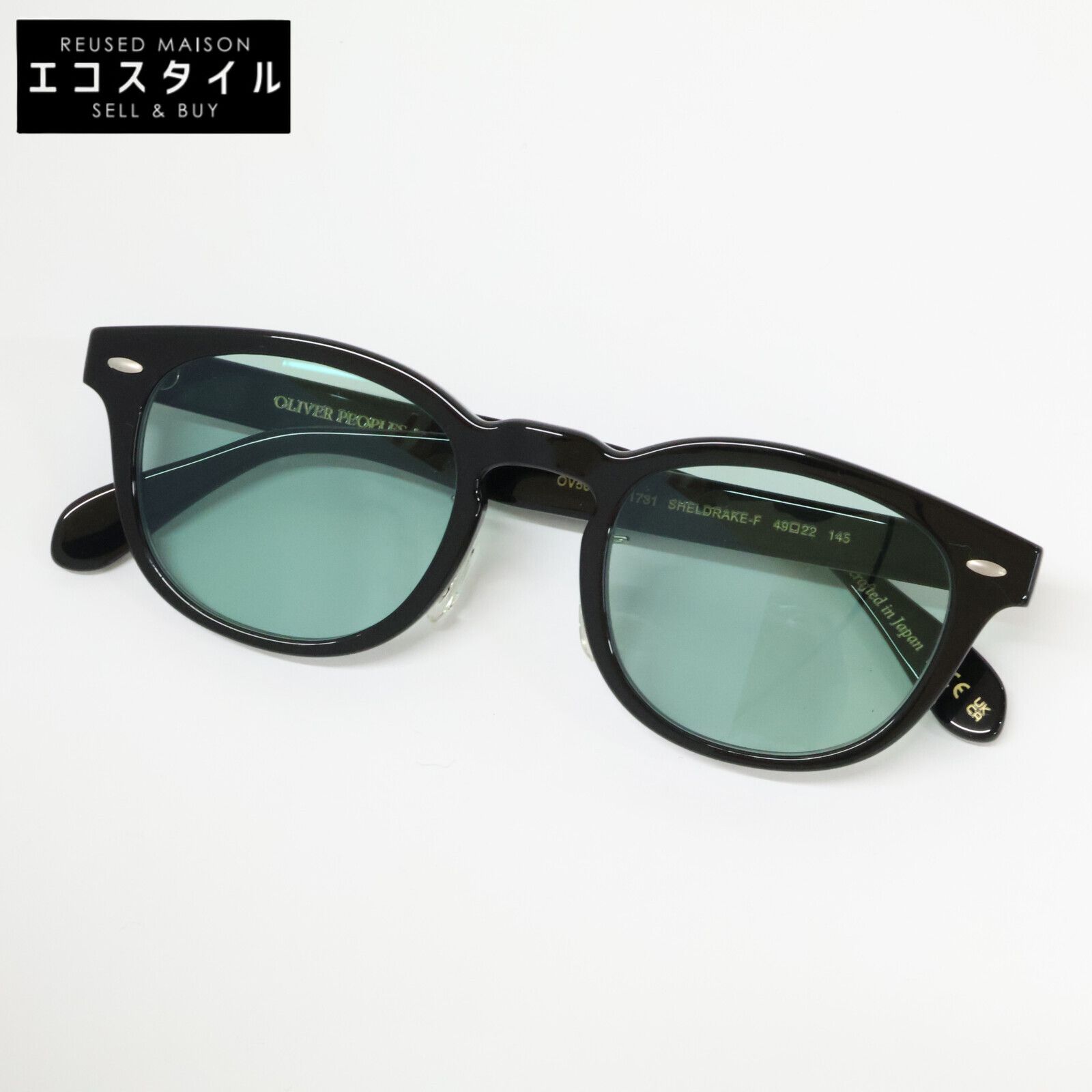 OLIVER PEOPLES　オリバーピープルズ　OV5036M 1731 SHELDRAKE-F シェルドレイク 度入りレンズ ボストンウェリントン　49□22 145