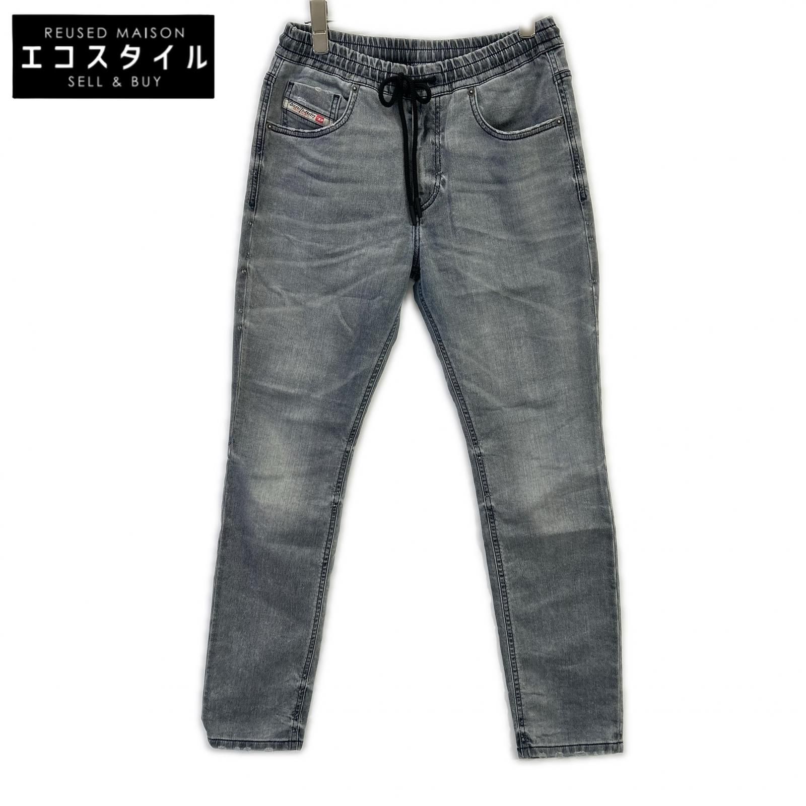 DIESEL　ディーゼル　チャコール D-KRAILEY ドローコード パンツ