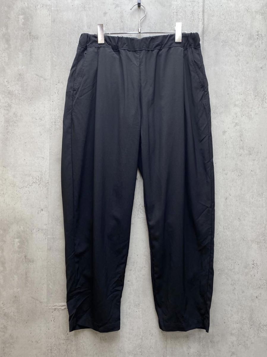 CAPERTICA カペルチカ テーパード イージーパンツ パンツ 楽ちん カジュアル size2/ブラック ■◆◎メンズ