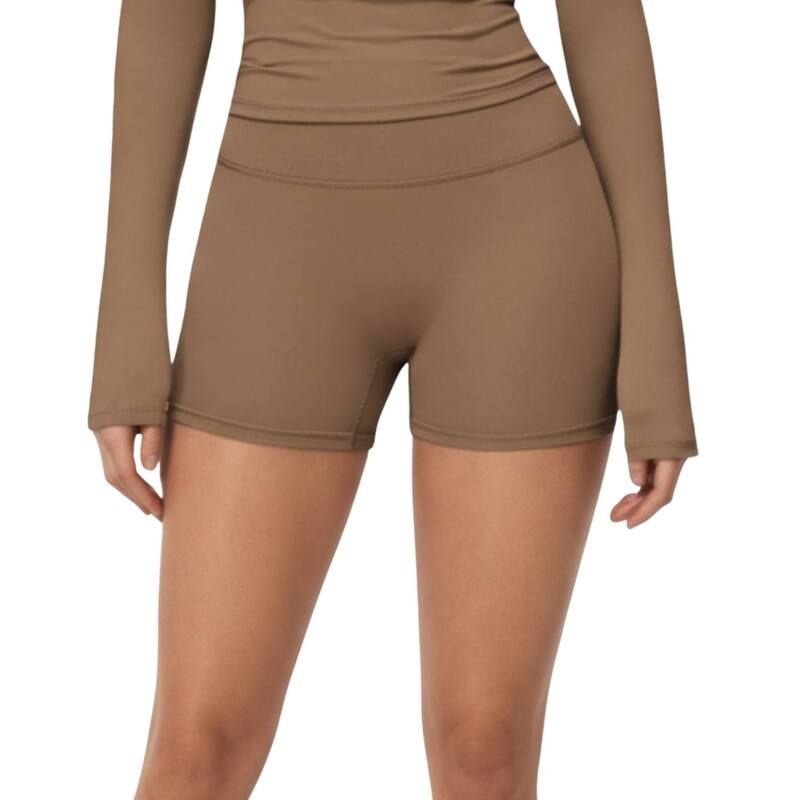 アンナカシ レディース ボトムス ハーフパンツ・ショーツ ハイウエスト ショートパンツ AnnaKaci Womens High Waistretch Fit Athletic Shorts with