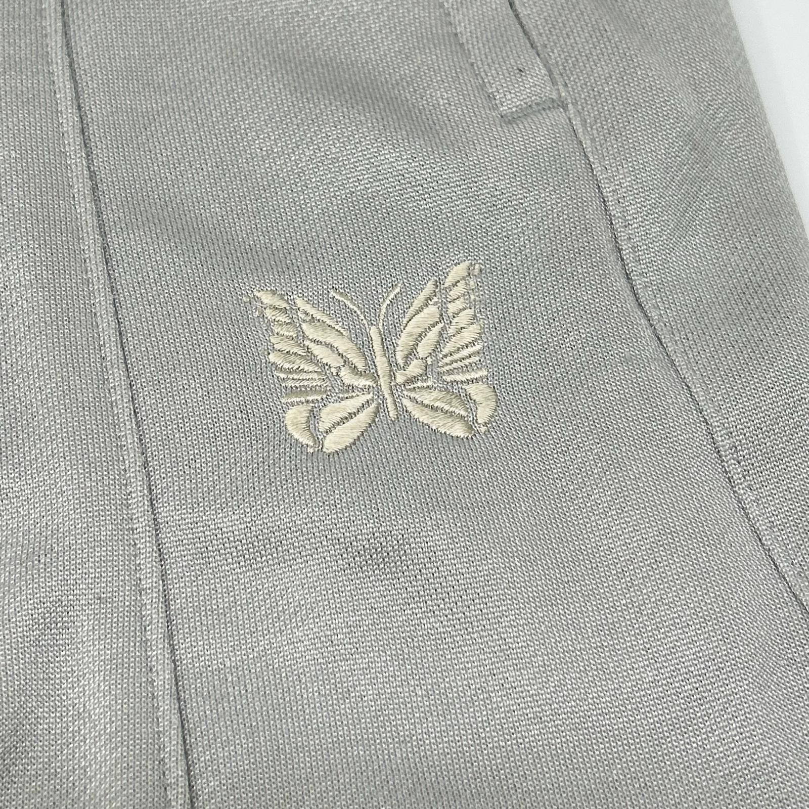needles ニードルズ PU1575 シルバー H.D. Track Pant/ヒザデル