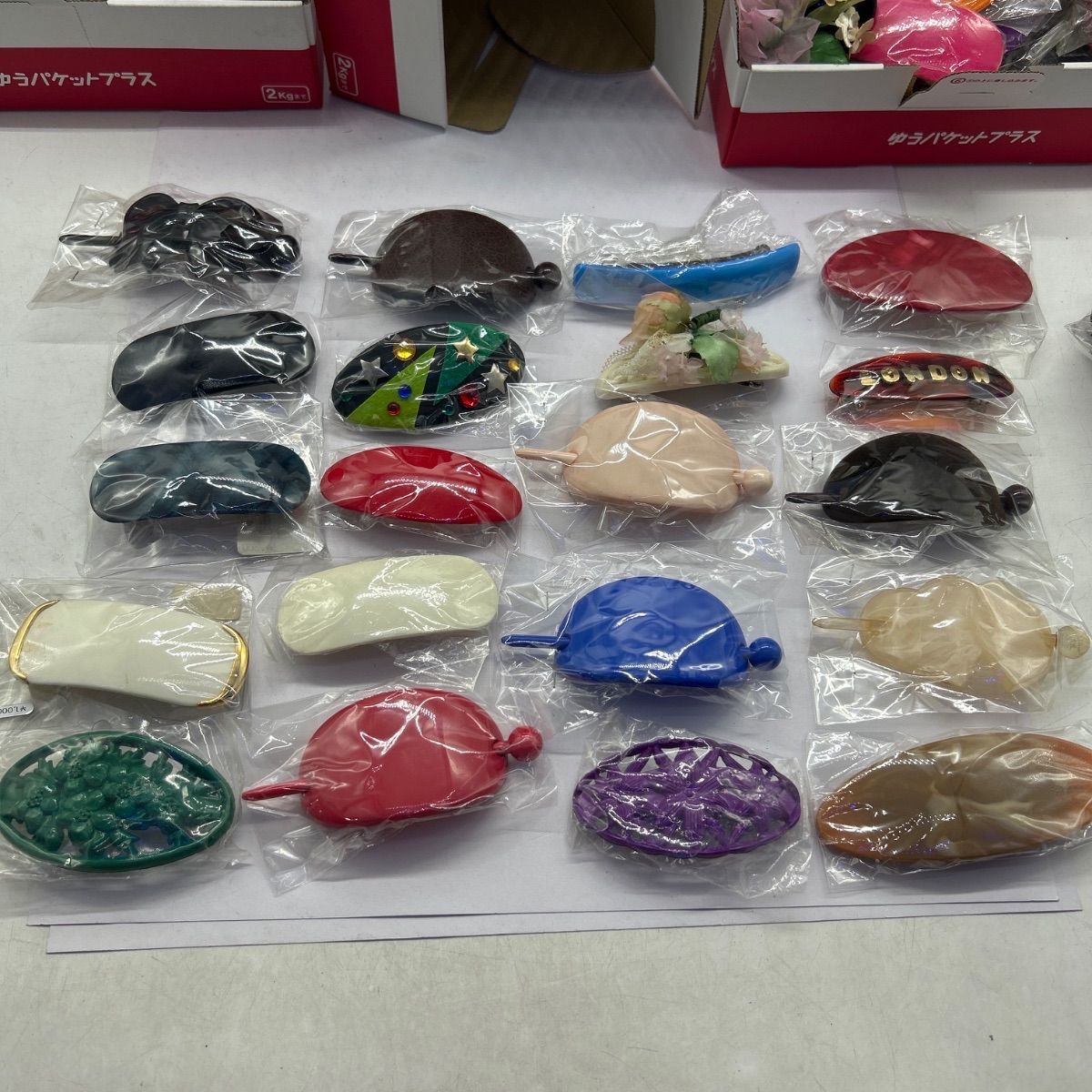 大量】昭和レトロ バレッタ 髪留め 20点セット まとめ売り ゆう 