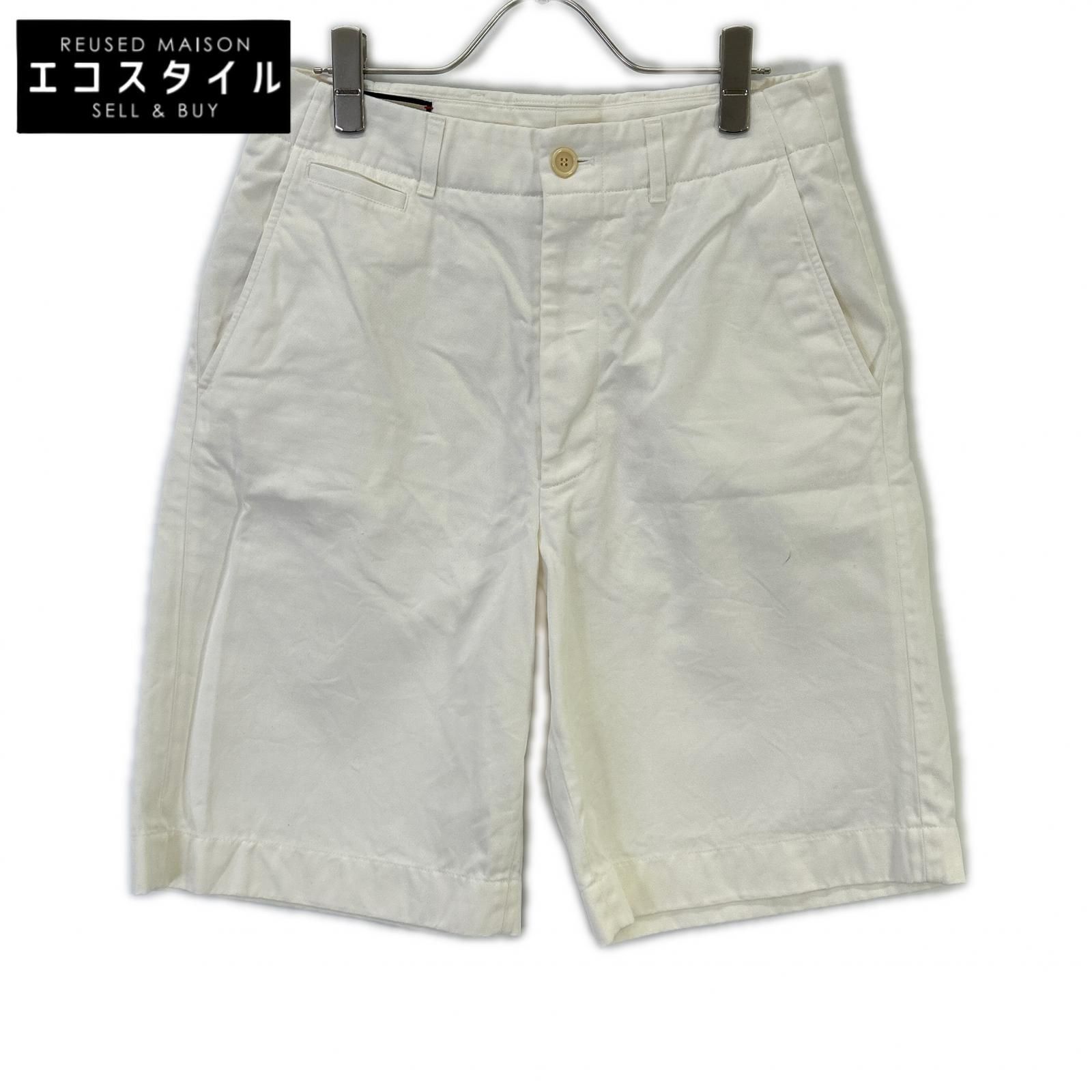GUCCI　グッチ　639388 ホワイト インターロッキングG ハーフパンツ　44